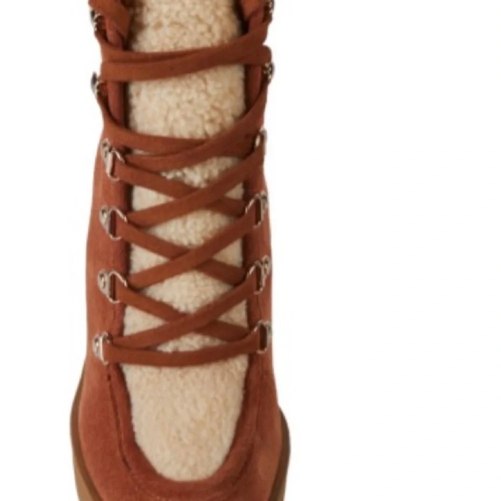 Rust Wedge booties - Picture 4 of 4